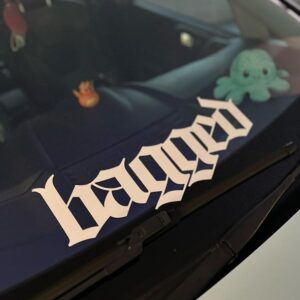 Bagged Sticker - Text